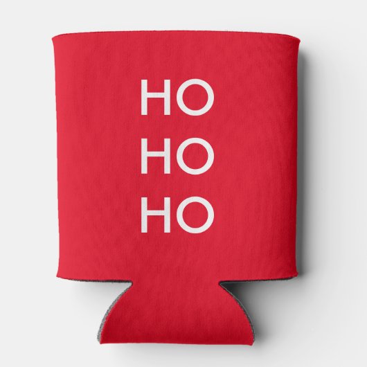 Rafraîchisseur Pour Canette Ho Cubed Funny Christmas (Dos)