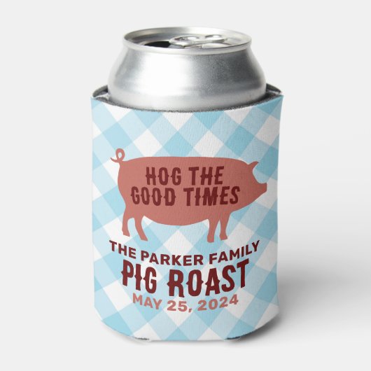 Rafraîchisseur Pour Canette Hog the Good Times Pig Roast (Can devant)