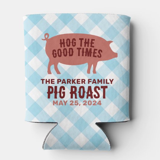 Rafraîchisseur Pour Canette Hog the Good Times Pig Roast (Dos)