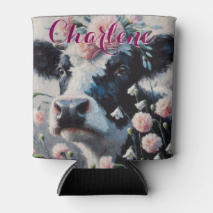 Rafraîchisseur Pour Canette Holstein Cow oeillets ferme personnalisée