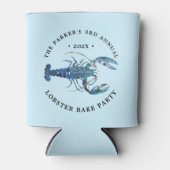 Rafraîchisseur Pour Canette Homard bleu océan (Devant)