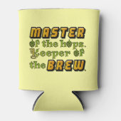 Rafraîchisseur Pour Canette Homebrew Beer Brewer Master of the Hops (Devant)