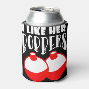 Rafraîchisseur Pour Canette Hommes J'aime Ses Bobbers T-Shirt Funny Fishing Co