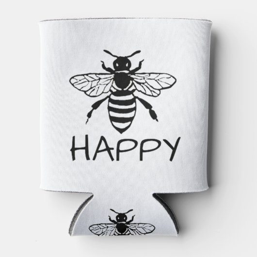 Rafraîchisseur Pour Canette Honey Bee/ Be Happy (Devant)