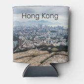 Rafraîchisseur Pour Canette Hong Kong Lion Rock Hill Skyline Panorama Souvenir (Devant)