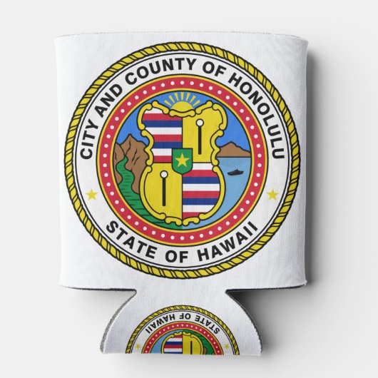 Rafraîchisseur Pour Canette Honolulu Hawaii (Dos)