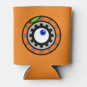 Rafraîchisseur Pour Canette Horloge orange (Devant)