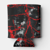 Rafraîchisseur Pour Canette Horreur Night Goth - Noir et blanc, Rouge (Dos)