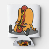 Rafraîchisseur Pour Canette Hot Dog Dude (Dos)