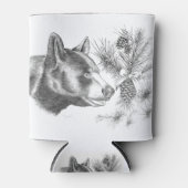 Rafraîchisseur Pour Canette Hotte en bois Ours noir (Devant)