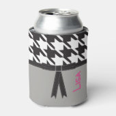 Rafraîchisseur Pour Canette Houndstooth moderne (Can devant)