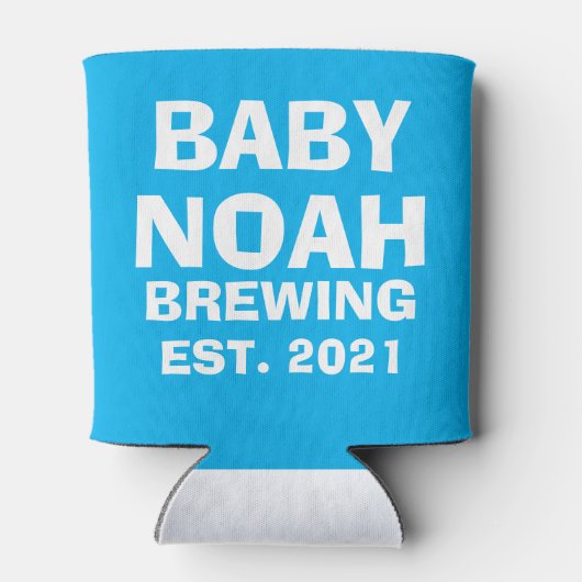 Rafraîchisseur Pour Canette Hugs et Chugs peuvent refroidir, baby shower peut (Dos)