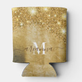 Rafraîchisseur Pour Canette Huile d'or et Parties scintillant (Dos)