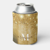 Rafraîchisseur Pour Canette Huile d'or et Parties scintillant (Can Dos)