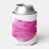 Rafraîchisseur Pour Canette Huile rose chatoyante : Aquarelle Abstraite (Can devant)