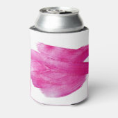 Rafraîchisseur Pour Canette Huile rose chatoyante : Aquarelle Abstraite (Can Dos)