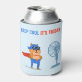 Rafraîchisseur Pour Canette Humour de devis Superhero de plaisir personnalisé (Can devant)