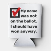 Rafraîchisseur Pour Canette Humour des élections de mi-mandat 2022 (Devant)