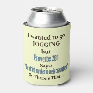 Rafraîchisseur Pour Canette Humour Jogging