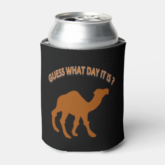 Rafraîchisseur Pour Canette Hump day Devinez quel jour c'est (Can devant)