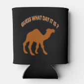 Rafraîchisseur Pour Canette Hump day Devinez quel jour c'est (Dos)