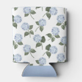 Rafraîchisseur Pour Canette Hydrangea Bleue Monogrammée  (Dos)