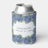 Rafraîchisseur Pour Canette Hydrangeas Mariage peut refroidir invités personna (Can devant)