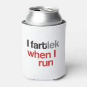 Rafraîchisseur Pour Canette I FARTlek quand je cours © - Funny FARTlek Runner (Can devant)