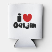 Rafraîchisseur Pour Canette i heart Gaijin (Devant)