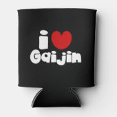 Rafraîchisseur Pour Canette i heart Gaijin (Devant)