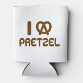 Rafraîchisseur Pour Canette I Heart Pretzel (Devant)