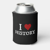 Rafraîchisseur Pour Canette I Love (Heart) History (Can Dos)