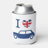 Rafraîchisseur Pour Canette I love Mini Coopers (Can devant)
