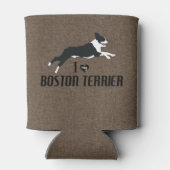 Rafraîchisseur Pour Canette I Love my Boston Terrier Rustic (Dos)