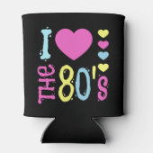 Rafraîchisseur Pour Canette I Love the 80s Disco Costume (Dos)