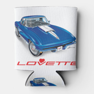 RAFRAÎCHISSEUR POUR CANETTE I LOVETTE UNIQUE CONCEPTION DE VOITURE