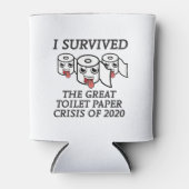 Rafraîchisseur Pour Canette I Survived The Great Toilet Paper Crisis of 2020 (Devant)