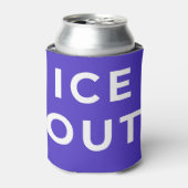 Rafraîchisseur Pour Canette ICE OUT Can Cooler | Immigration Justice Protest (Can devant)