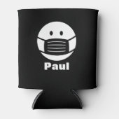 Rafraîchisseur Pour Canette Icône de masque de visage sur mesure (Devant)