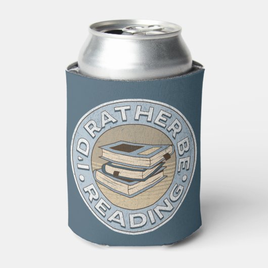 Rafraîchisseur Pour Canette I'd rather be reading (Can devant)