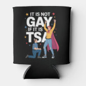 Rafraîchisseur Pour Canette Il N'Est Pas Gay S'Il Est TSA Funky Security Airli (Devant)