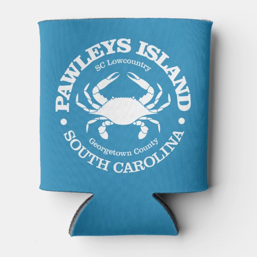 Rafraîchisseur Pour Canette Île Pawleys (crabe) (Devant)