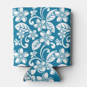 RAFRAÎCHISSEUR  POUR CANETTE ÎLE PLUMERIA (CARAÏBE BLEU) (Dos)