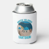 Rafraîchisseur Pour Canette Iles grecques Santorin (Can Dos)