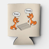 Rafraîchisseur Pour Canette Illusion optique Trick Fox (Devant)