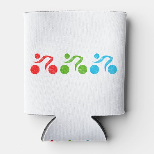 Rafraîchisseur Pour Canette Illustrateur moto amusant (Devant)