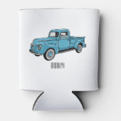 Rafraîchisseur Pour Canette Illustration classique de la caricature pour camio (Devant)