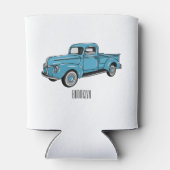 Rafraîchisseur Pour Canette Illustration classique de la caricature pour camio (Dos)