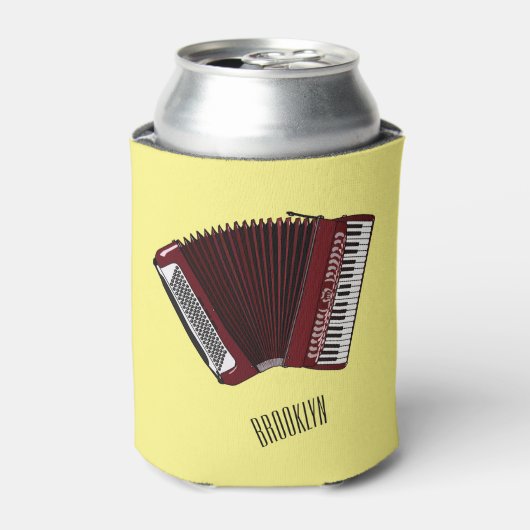 Rafraîchisseur Pour Canette Illustration d'accordion (Can devant)