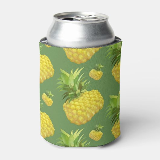 Rafraîchisseur Pour Canette Illustration d'ananas (Can devant)